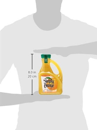 Simply Orange Juice, 89 fl oz, 100% Juice Not from Concentrate, Pulp Free