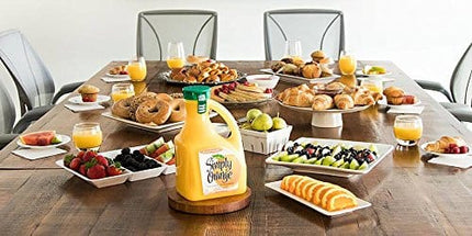 Simply Orange Juice, 89 fl oz, 100% Juice Not from Concentrate, Pulp Free