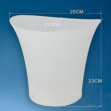 Smad LED Lighted Ice Bucket Color Changing Drinking Wine Champagne Buckets for Party Home Weddings, 5L
