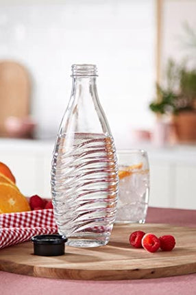 SodaStream Glass Carbonating Carafe (Aqua Fizz, Crystal, Penguin Machines Only)