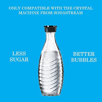 SodaStream Glass Carbonating Carafe (Aqua Fizz, Crystal, Penguin Machines Only)