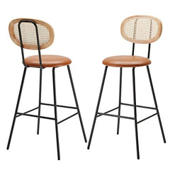 COUNTER BAR STOOLS WITH BACK