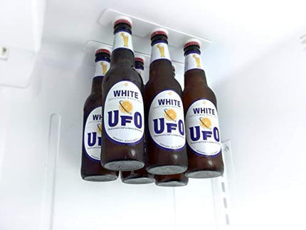 BottleLoft by Strong Like Bull Magnets, the original Magnetic Bottle Hanger, 2 Strip Pack (holds 6 bottles)