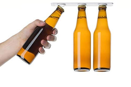 BottleLoft by Strong Like Bull Magnets, the original Magnetic Bottle Hanger, 2 Strip Pack (holds 6 bottles)