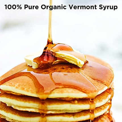 Sugar Moon Organic Vermont Maple Syrup, 100% Grade A, Golden Delicate Maple Syrup, 32 oz Easy Pour Jug, 1 Qt
