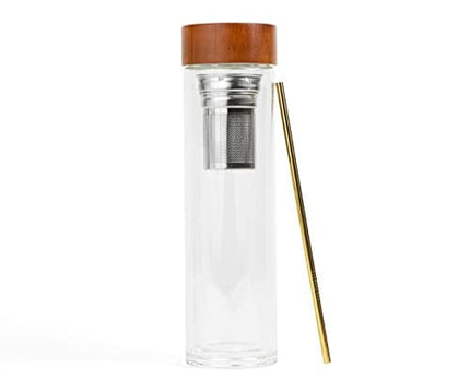 1pt Cocktail Infusion Master Kit - Craft Cocktail Home Bar Infuser Kit w/ Infusion Bottle & Infusion Blend Variety Pack, 9 Piece Set