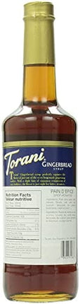 Torani Syrup Gingerbread 750 ml