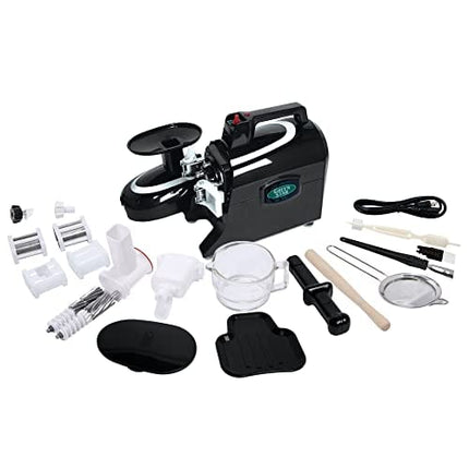 Tribest Greenstar GSE-5010 Elite Slow Masticating Juicer, Twin Gear Cold Press Juicer & Juice Extractor, Black