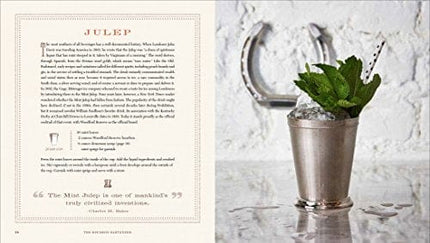 The Bourbon Bartender: 50 Cocktails to Celebrate the American Spirit - A Cocktail Book