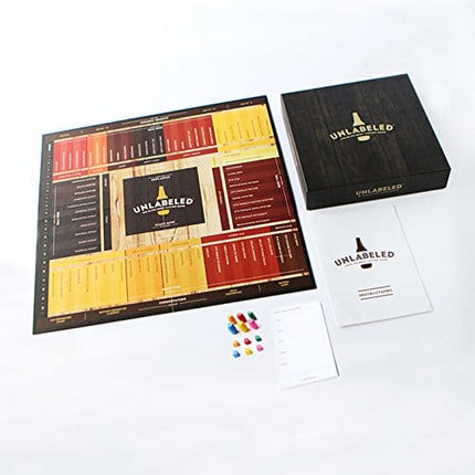 Unlabeled - The Blind Beer Tasting Board Game: Put Your Taste Buds to The Test and Play at Home or at The bar!