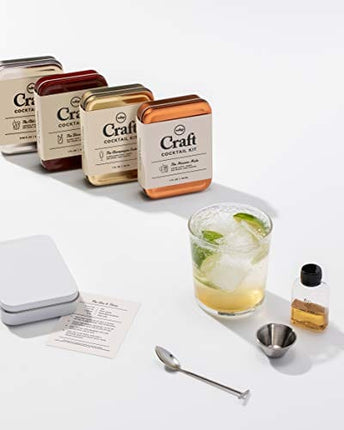 W&P Craft Cocktail Kit, Champagne Cocktail, Portable Kit for Drinks on the Go, Carry On Cocktail Kit, Makes A Great Gift