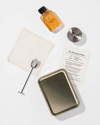W&P Craft Cocktail Kit, Champagne Cocktail, Portable Kit for Drinks on the Go, Carry On Cocktail Kit, Makes A Great Gift
