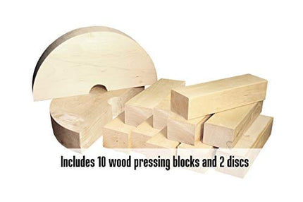 Weston 4 Gallon Fruit and Wine, Pressing Blocks, for Juice and Cider
