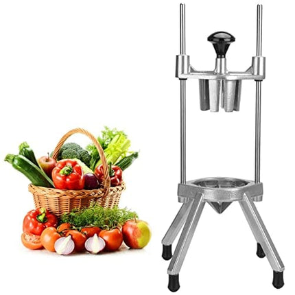 WICHEMI Commercial Lemon Cutter Easy Wedger Stainless Steel Fruit Lime Slicer Vegetable Chopper Dicer 8 Wedger for Lemons Limes Tomatoes Potatoes