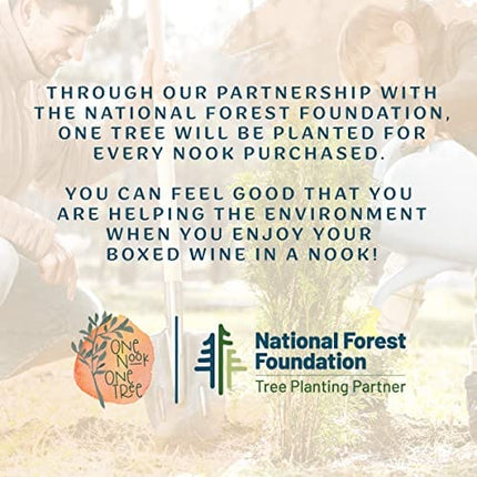 Wine Nook Decorative Box Wine Dispenser Cocktail Beverage Dispenser Wine Storage Holder for Kitchen Bar Countertop, Wine Carrier and Wine Party, Black, 3 Liters, Chalk Included