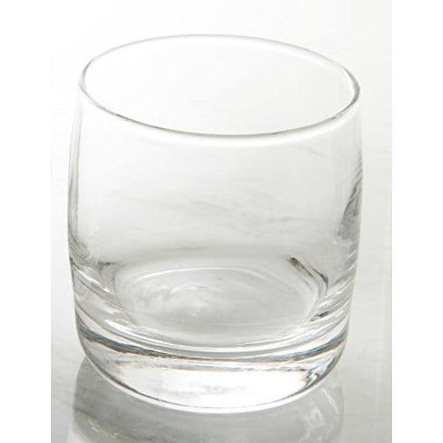 5 O'Clock Rocks 6.5-Ounce Scotch and Whiskey Glasses with FREE Mixologist Recipe Book (Set of 2). Great Gift for Dad!