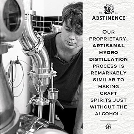 Abstinence Spirits Blood Orange Aperitif | Award Winning Non-Alcoholic Spirit | 750ml