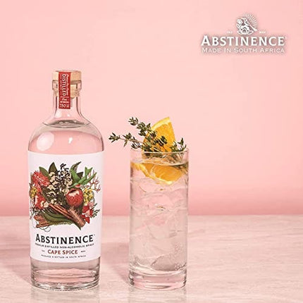 Abstinence Spirits Cape Spice | Award Winning Alcohol-Free Spirit | Calorie-free, Sugar-free | 750ml
