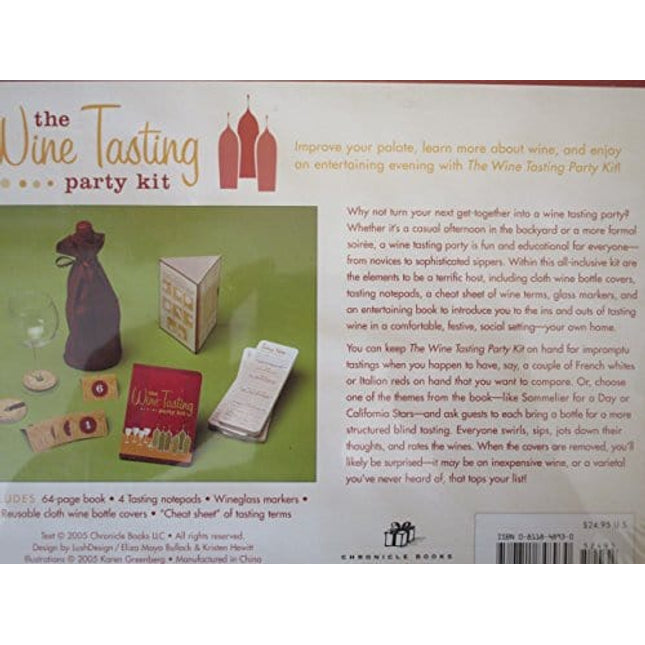 The Wine Tasting Party Kit: Everything You Need to Host a Fun & Easy Wine Tasting Party at Home by St. Pierre (2005-09-22)