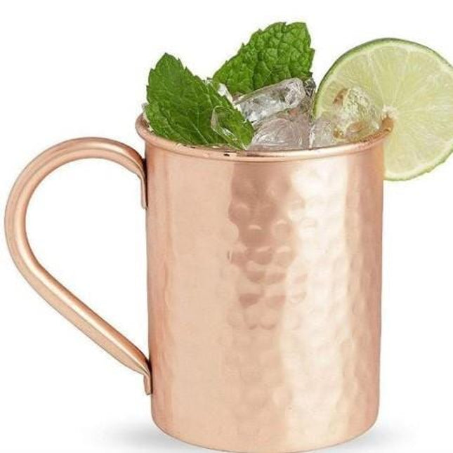 Classic Style Moscow Mule Copper Mug with Copper Handle - Bulk Purchase - as low as USD $7.99 per mug