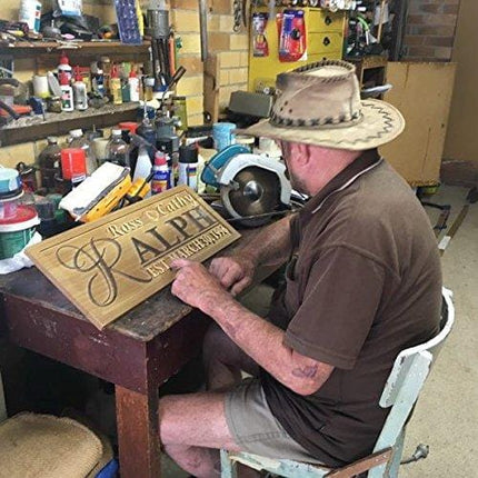ADVPRO wpa0389 Name Personalized Home Bar Wood Engraved Wooden Sign - Standard 23 x 9.25