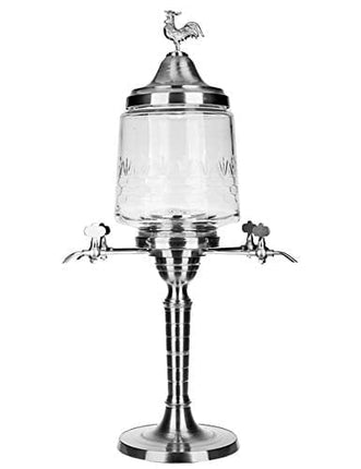 Premium Quality Absinthe Fountain AAA | 4 Spouts | Made of Metal | Antique Design | Authentic Reproduction