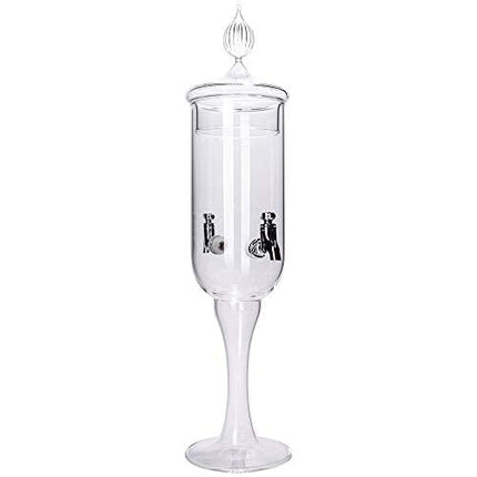 ALANDIA Absinthe Fountain Petite | Mouthblown Glass | 2 Spouts | Easy Handling
