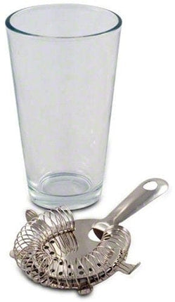 American Metalcraft S209 4-Prong Stainless Steel Bar Cocktail Strainer, 5.75", Silver