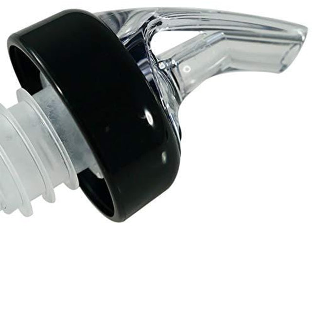 AmeriPour - Measured Pourer - Liquor Bottle Pourers - Collared -(3pk) Made 100% In The USA. Bar Spouts That Don't Leak - No Cracks, Just A Perfect Cocktail Pour Everytime. Great for Wine Too! (1.25oz)