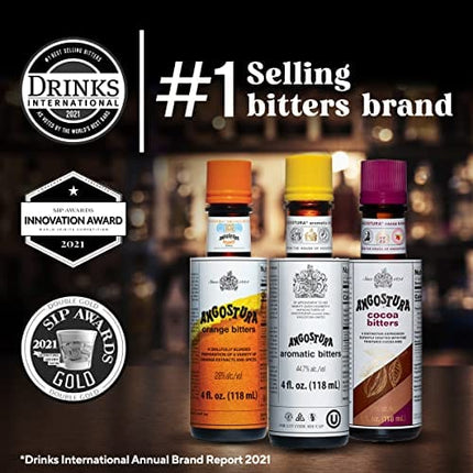 Angostura Aromatic Cocktail Bitters, 16 Fl Oz