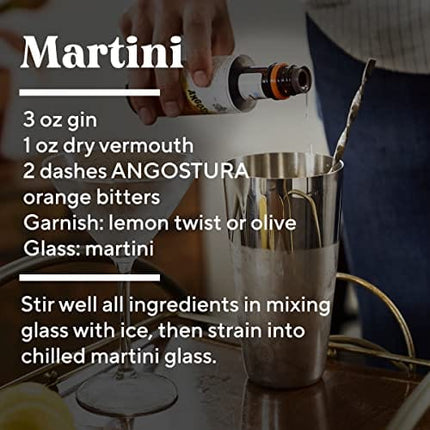 ANGOSTURA Orange Bitters, Cocktail Bitters for Professional and Home Mixologists, Kosher Certified, Sodium Free, 4 FL OZ