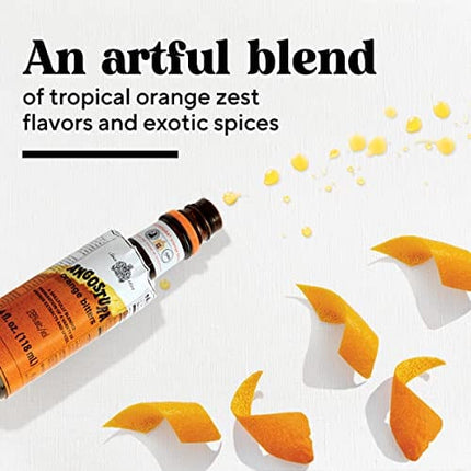 ANGOSTURA Orange Bitters, Cocktail Bitters for Professional and Home Mixologists, Kosher Certified, Sodium Free, 4 FL OZ