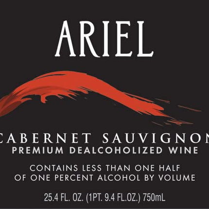 Ariel Dealcoholized Cabernet Sauvignon, 750 ML