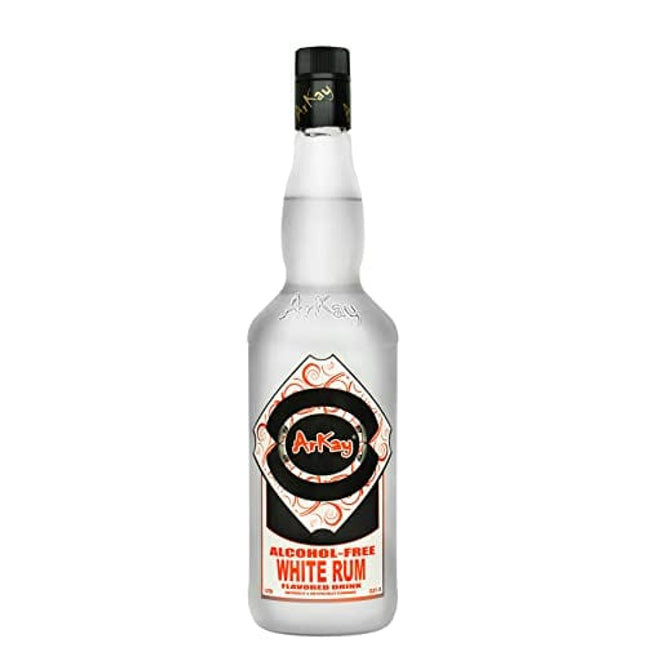 ArKay Non-Alcoholic White Rum | Make Great Zero Proof Cocktails | 0 Calories 0 Sugar | 33 FL Oz |