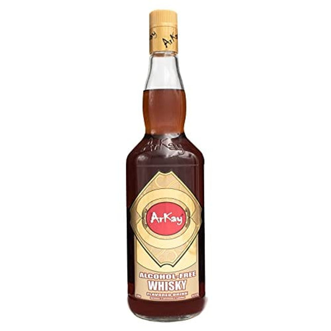 ArKay Non-Alcoholic Whisky | Great Whiskey Flavor For the Best Zero Proof Cocktails | Whiskey Alternative |