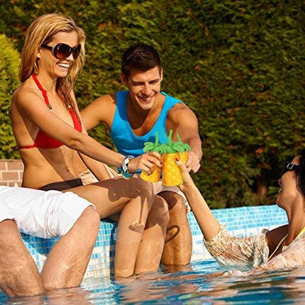 ArtCreativity Palm Tree Plastic Cups Set - Pack of 12 - 20 oz. Big - Includes Screw-on Sipper - Spectacular Summer Beach Toys and Party Favors - Amazing Gift for Everyone