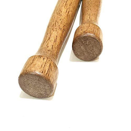 2 Wood Muddler for Cocktails Mojito Drinks, 8 Inch Durable Wooden Muddler Set Pestle Kitchen Bar Tools and Bartender Gadgets