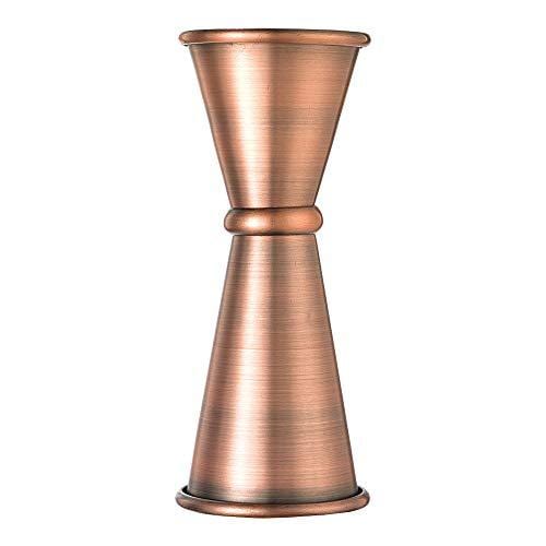 Barfly M37003ACP Japanese Style Jigger, 1 oz x 1-1/2 oz, Antique Copper