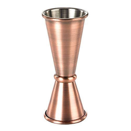 Barfly M37003ACP Japanese Style Jigger, 1 oz x 1-1/2 oz, Antique Copper
