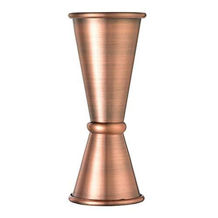 Barfly M37003ACP Japanese Style Jigger, 1 oz x 1-1/2 oz, Antique Copper