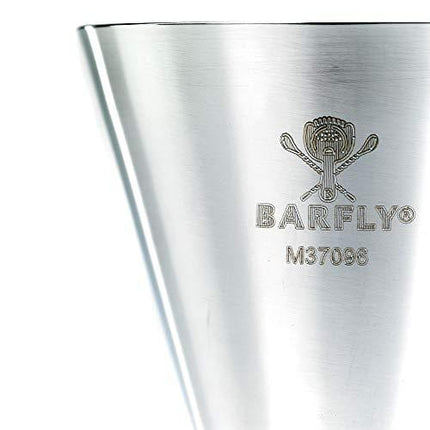 Barfly Cocktail Measuring Jigger, 1 oz x 2 oz, Banded