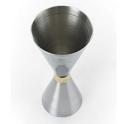 Barfly Cocktail Measuring Jigger, 1 oz x 2 oz, Banded