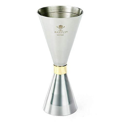 Barfly Cocktail Measuring Jigger, 1 oz x 2 oz, Banded