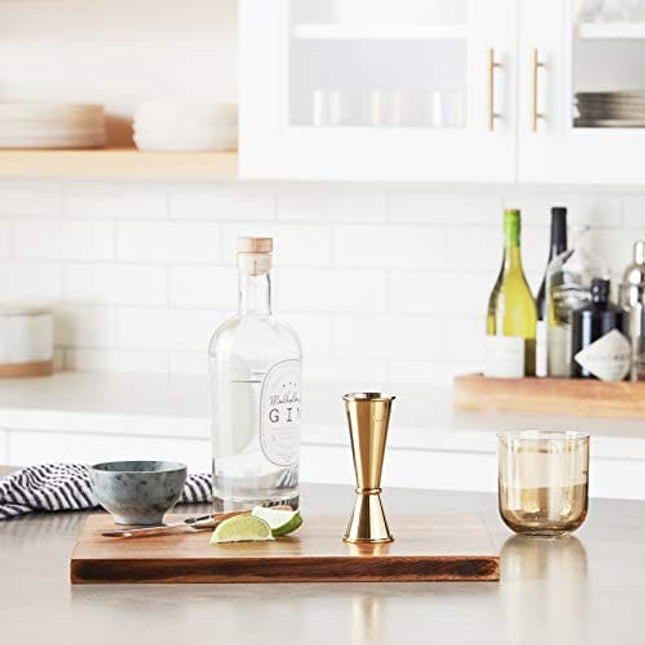 Barfly Japanese Style Jigger, 1 oz x 2 oz, Gold,M37005GD