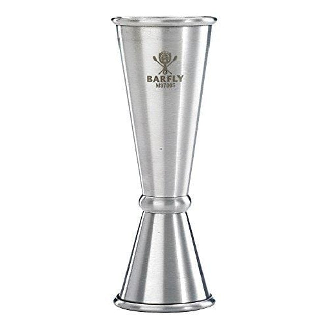 Barfly Japanese Style Jigger, 1 oz x 2 oz, Stainless