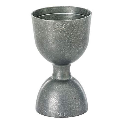 Barfly M37006VN Heavy-Duty Straight Rim Bell Jigger, 1 oz x 2 oz, Vintage
