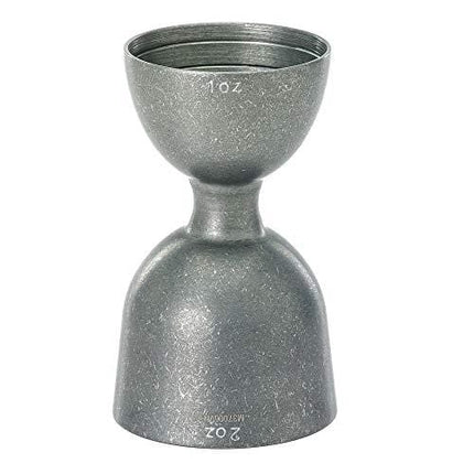 Barfly M37006VN Heavy-Duty Straight Rim Bell Jigger, 1 oz x 2 oz, Vintage
