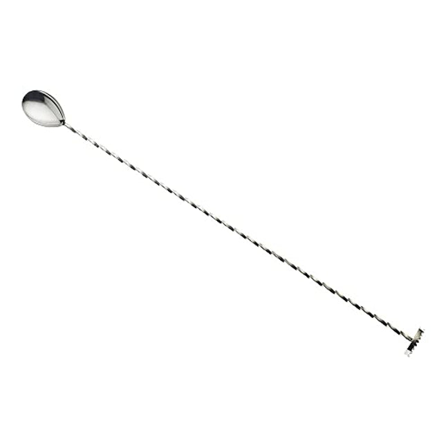 Barfly Muddle Bar Spoon, Muddler 15 3/4" (40 cm), Stainless Steel,M37019