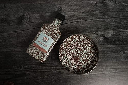 Barrel Roll Bar Essentials Cocktail Rimmer Sprinkles - Bartender Accessories, Finishing Sugar Garnish for Drinks, Glass Rimming Sugars - Natural Ingredients - Chocolate Sprinkle Confetti - 6 Ounce