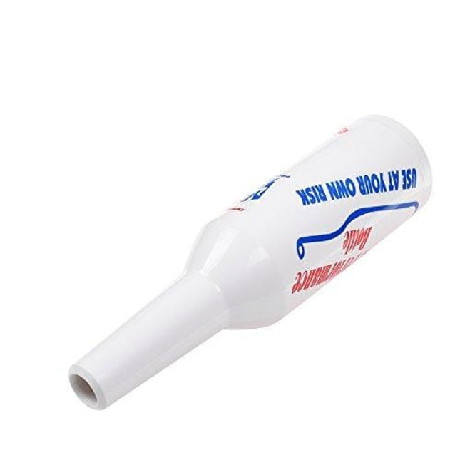 Beautyflier White Color 11-1/4'' Height Flair Bartender Practice & Performance Bottle